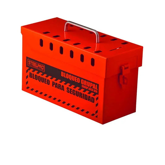 CAJA DE BLOQUEO GRUPAL LOCKOUT STEELPRO